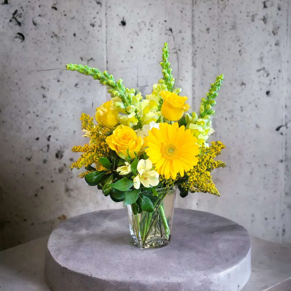 Sweetest Sunrise Yellow Flowers Portsmouth NH Flower Delivery