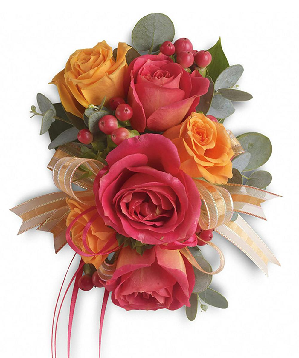 flower wristlet